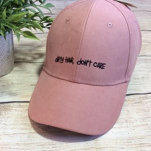 Pink Ladies Cap -NEW- Dirty Hair, don’t care